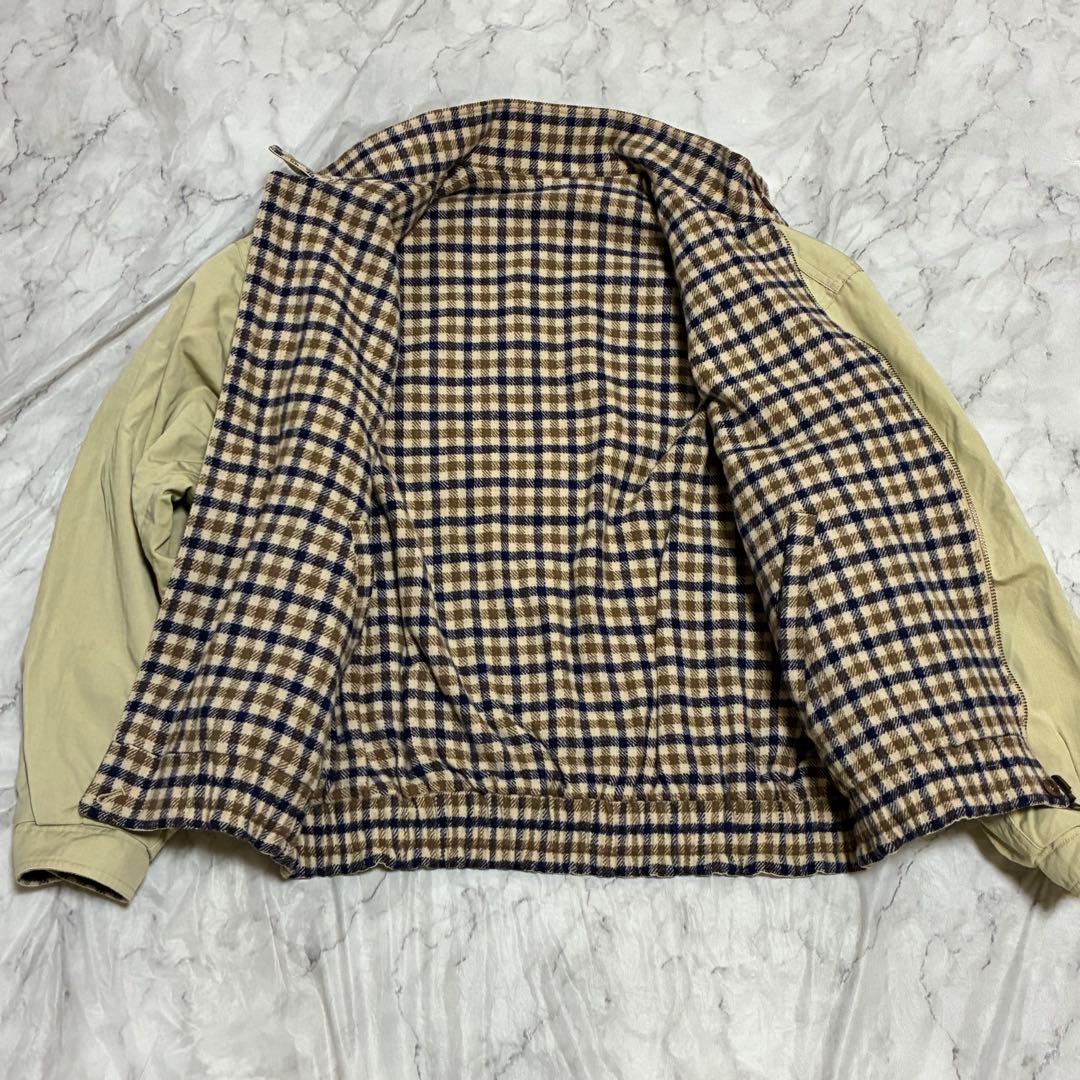 Aquascutum 90 80s 2WAY リバーシブル ハリストンジャケット - メルカリ