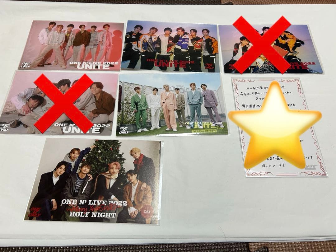 ONE N' ONLY ポストカード