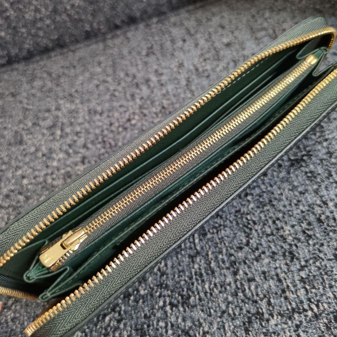 未使用】KUBERA クベラ シュランケンカーフ ラウンドファスナー長財布