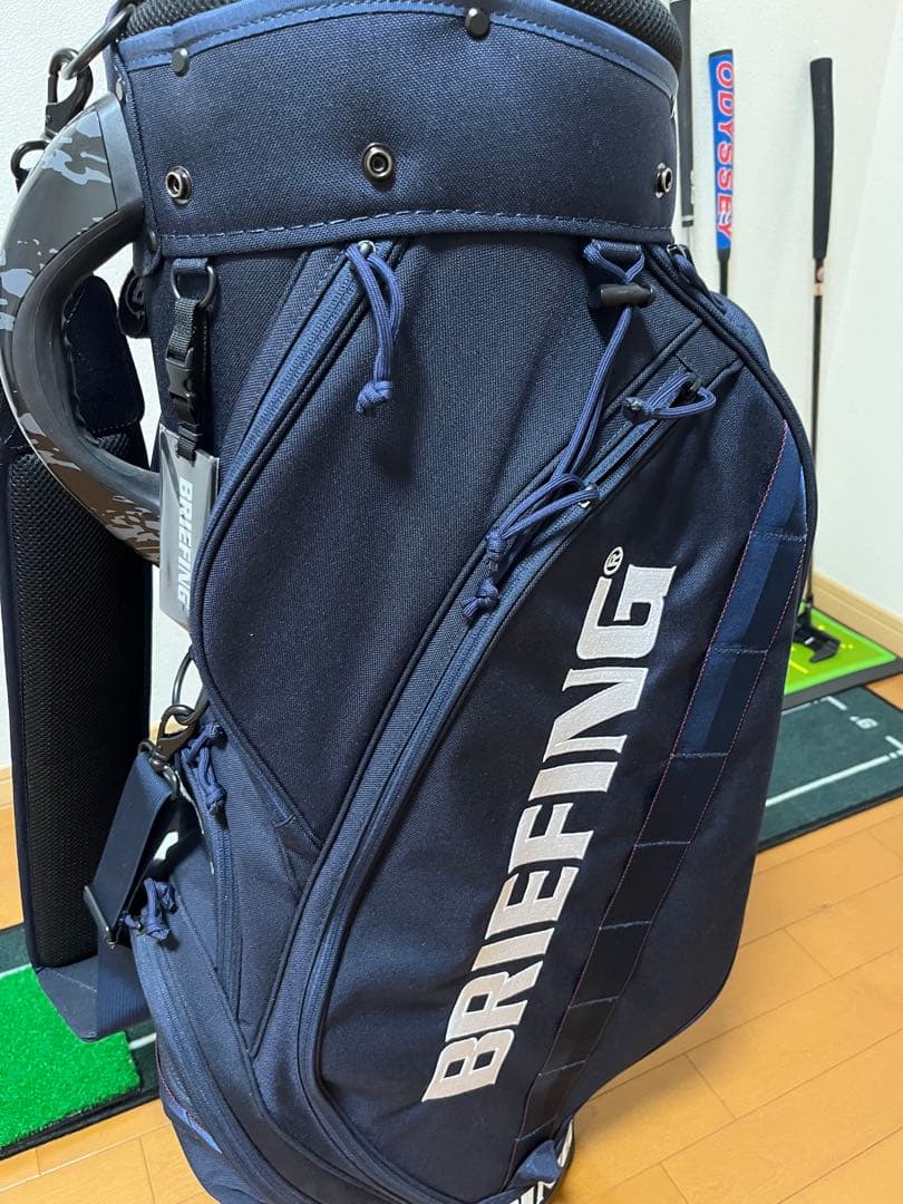 BRIEFING ネイビー キャディバッグの通販はau PAY マーケット - 輸入