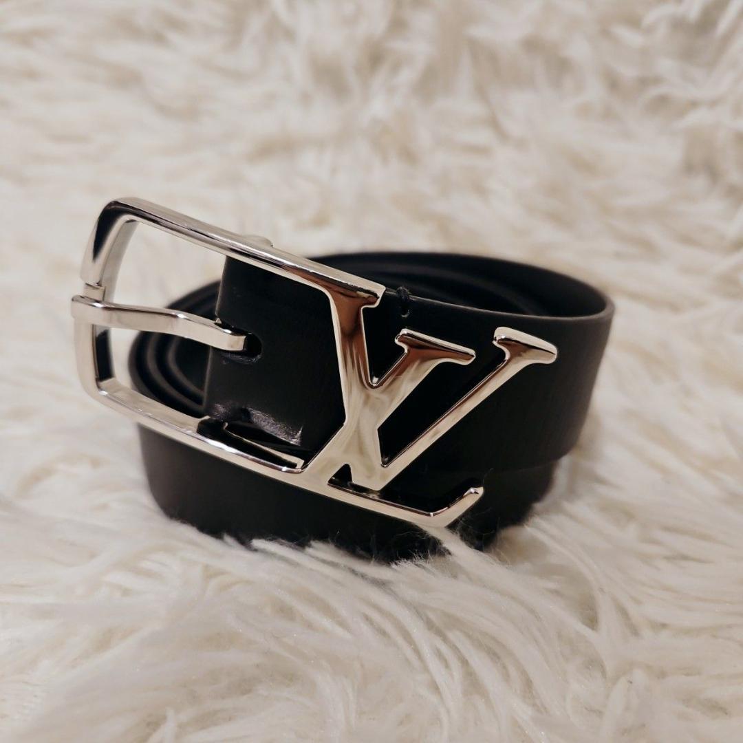 Louis Vuitton ルイヴィトン サンチュールネオグラム ベルト 黒 LOUIS VUITTON（ルイ・ヴィトン） ベルト サンチュール LV イニシャル