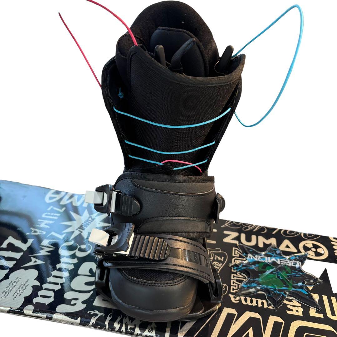 メンズ ZUMAスノーボードセット ケース付 138cm 24cm - メルカリ