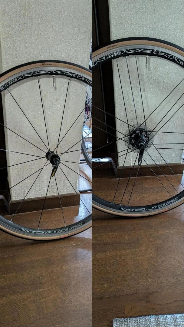 カンパニョーロ　zonda c17シマノフリー　前後セット Campagnolo（カンパニョーロ） ZONDA C17 （ゾンダC17） 前後セット