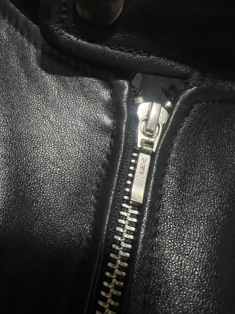 SHIMOKITAZAWA RINGO シングルライダース 本革 短丈 XL - メルカリ