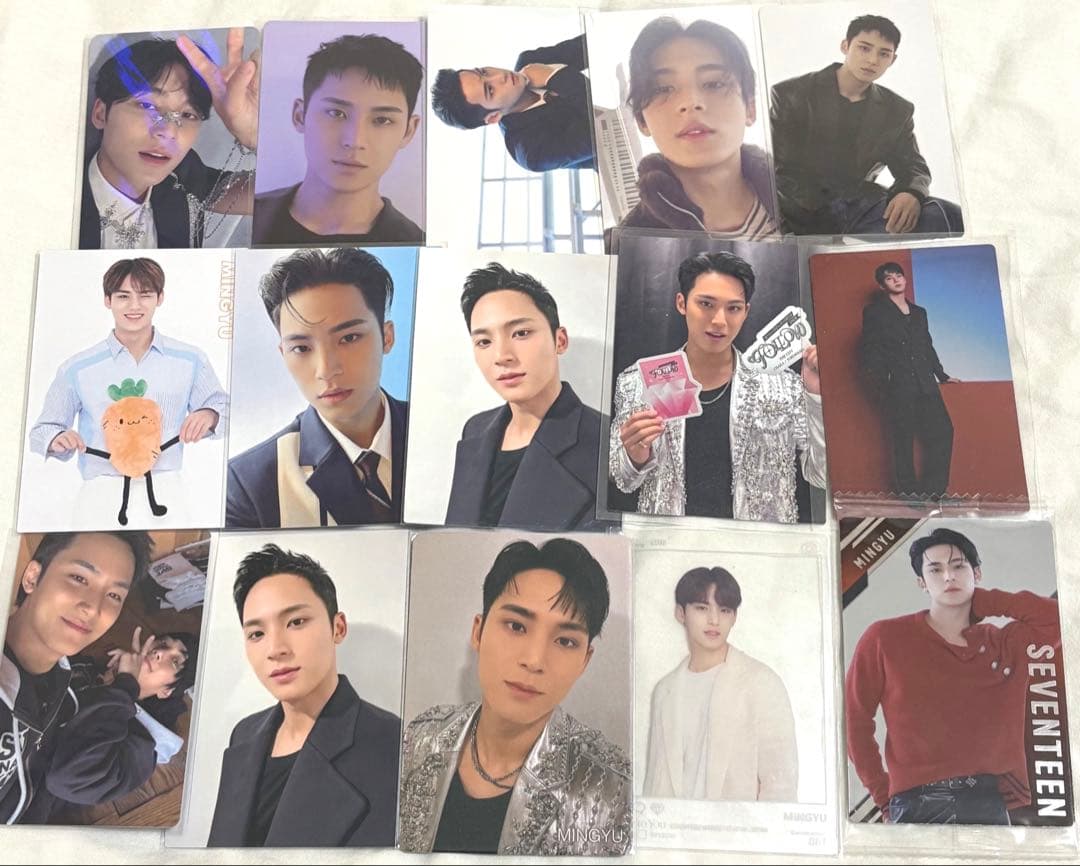 SEVENTEEN ミンギュ トレカ まとめ売り - メルカリ