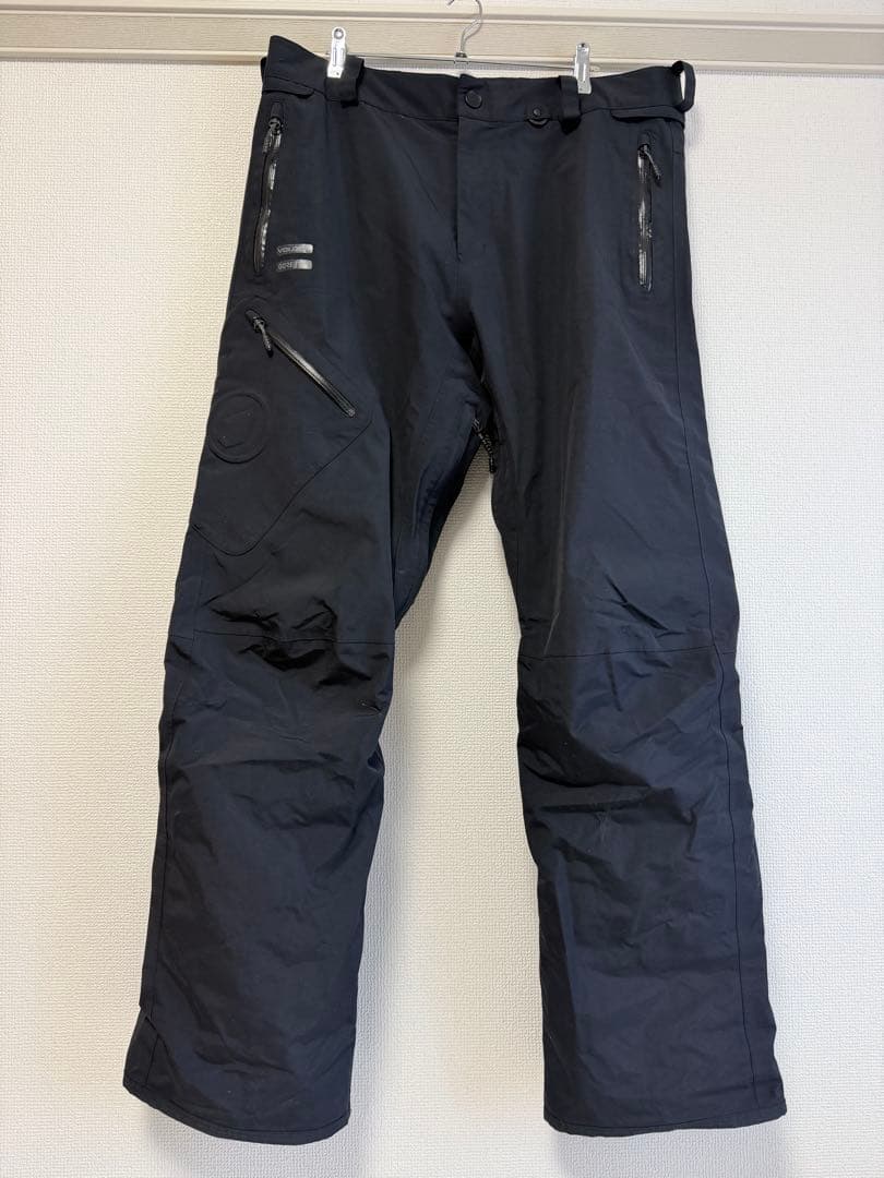 volcom goretex 黒 スノーボードパンツ ジッパーポケット付き SALE】VOLCOM メンズ L GORE-TEX PANT スノーボードパンツ