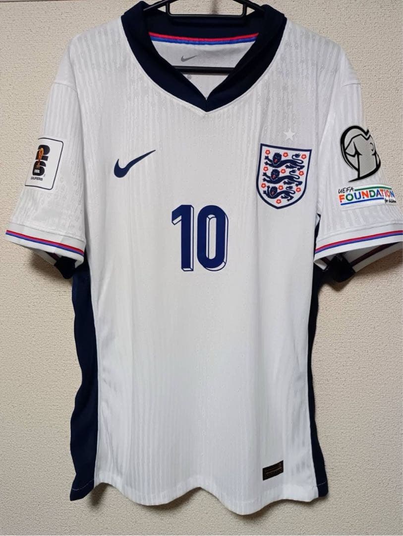 24-25 イングランド代表 ベリンガム レプリカユニフォーム（H）