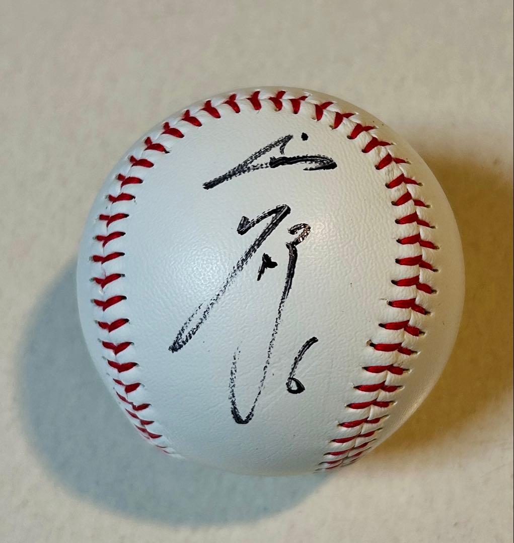 源田壮亮 埼玉西武ライオンズ 直筆サイン 春季キャンプ 限定ロゴ 侍