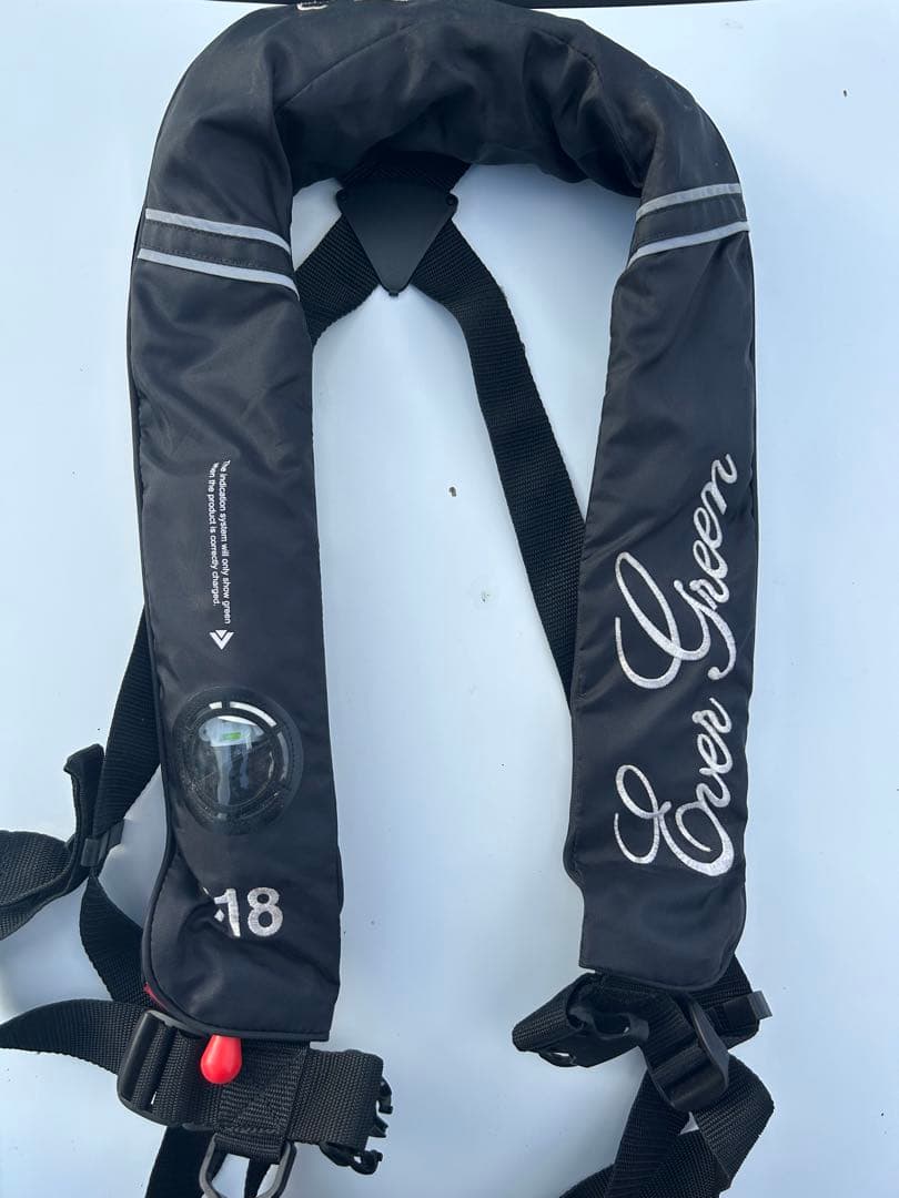 ウ*コ様 Ever Green ライフジャケット 18型 ブラック 楽天市場】エバーグリーン ライフジャケットの通販