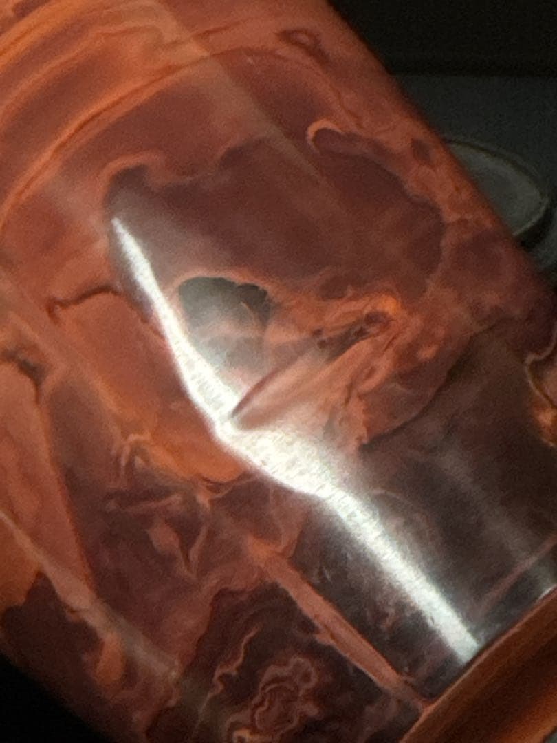 中国古玩 乾隆硝子 ガラス 練上 マーブル 花瓶 - メルカリ