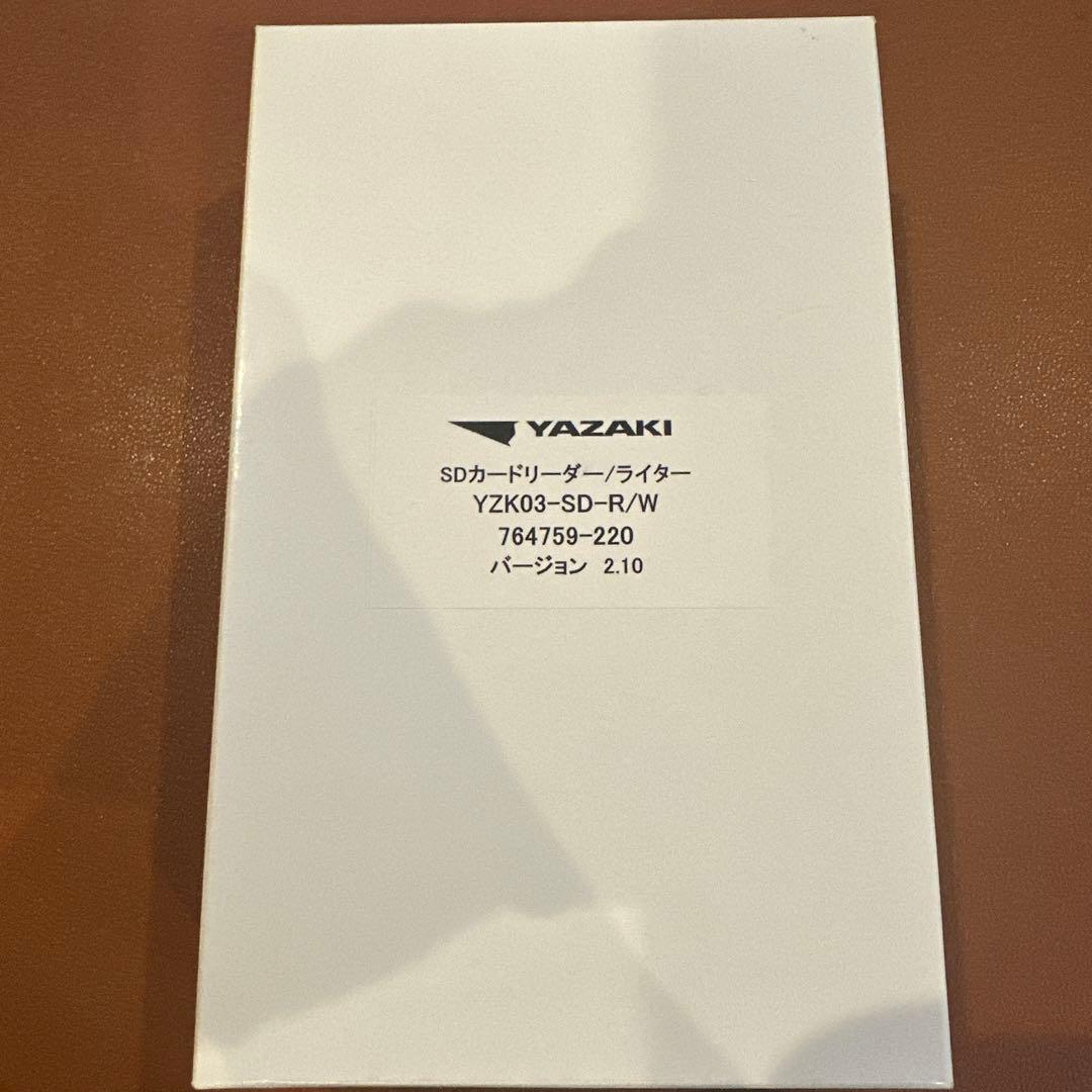 YAZAKI SDカードリーダー YZK03-SD-R/W - メルカリ
