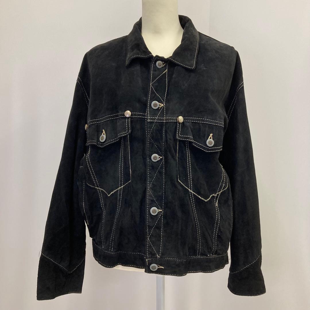 フランス製 ヴィンテージ BOZO GANG レザージャケット サイズ2 Yahoo!オークション - J5/T6.30-2 フランス製 THE BOZO GANG 本革 レザ