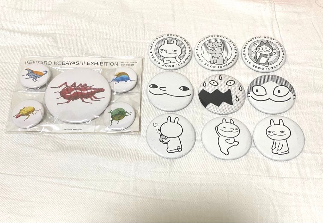 小林賢太郎 『本展』 缶バッジ 鼻うさぎ 鼻兎 ラーメンズ - メルカリ