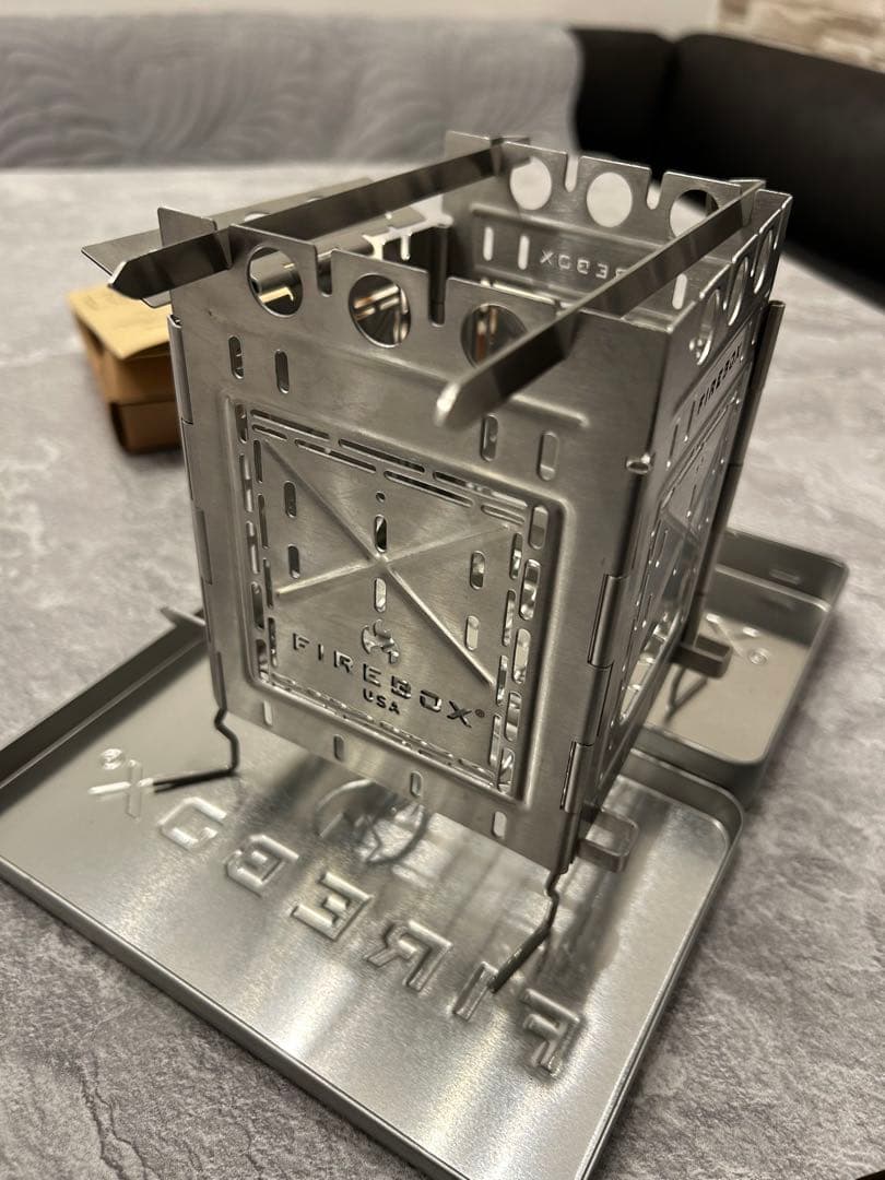 バーベキュー・調理用品 FIREBOX FREE STYLE FIREBOX フリースタイルストーブ チタン [ファイアーボックス]