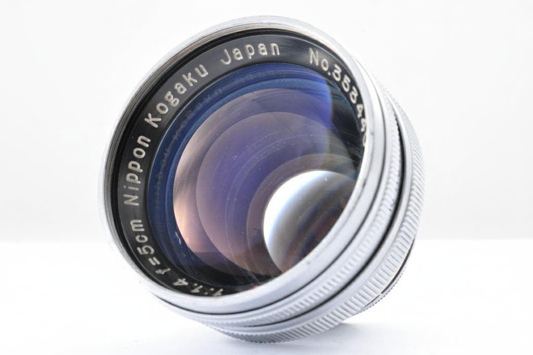 レンズ(単焦点) Nikon Nikkor-S.C 5cm 50mm F1.4 Nikon Nikkor-S.C 5cm f1.4: A large-aperture, standard lens for all