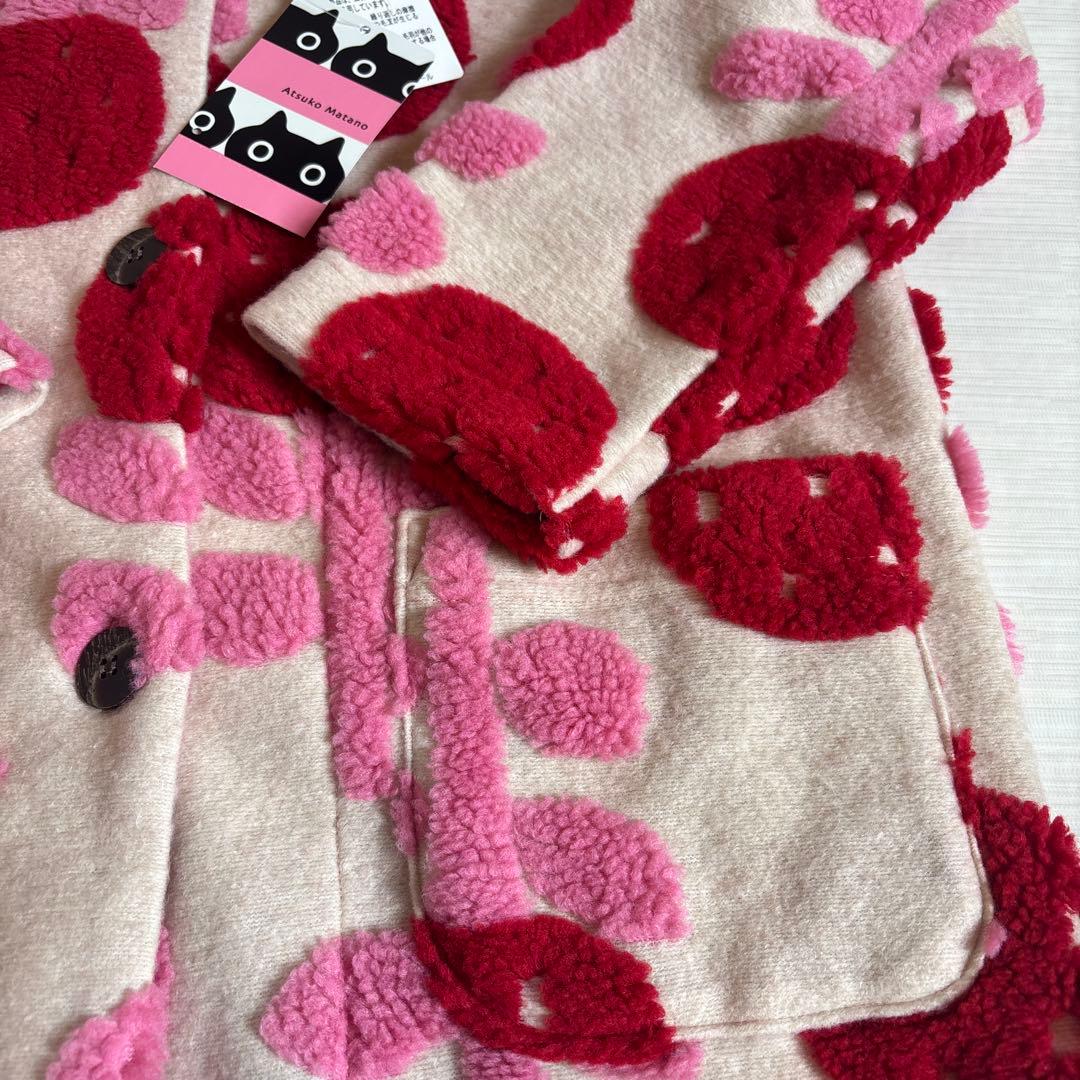 マタノアツコ 冬素材トップス ガウン ルームウェア