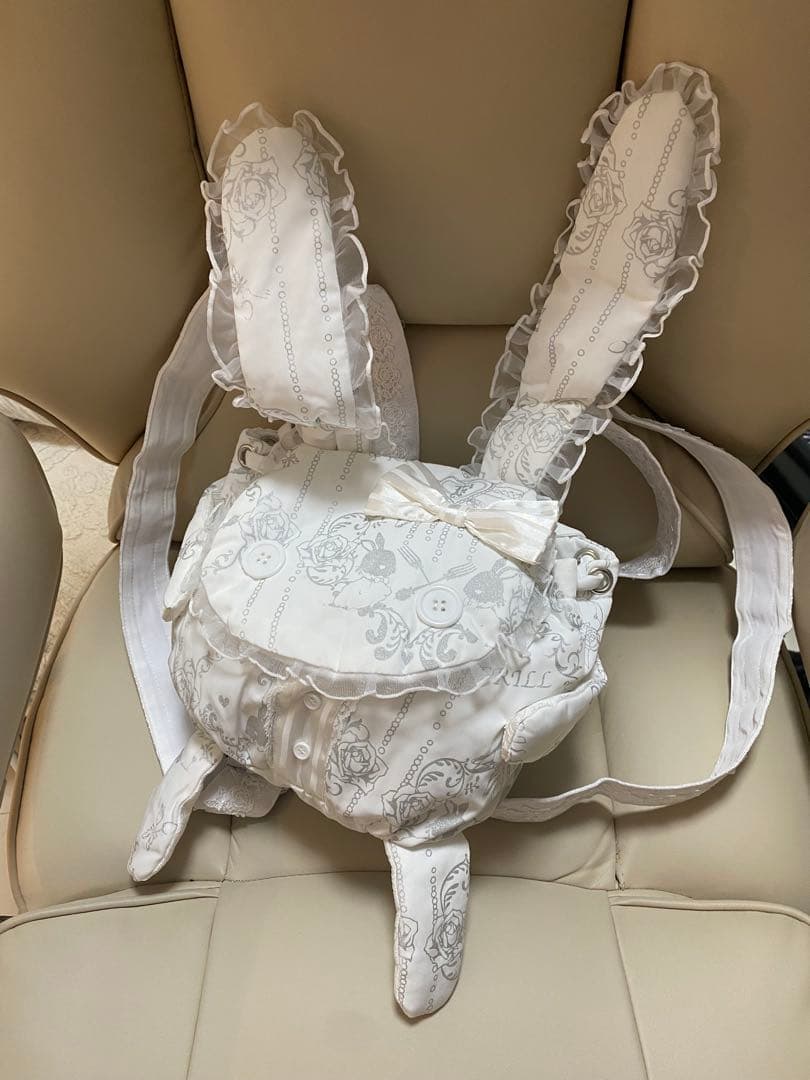 h.naoto frill うさぎバッグ りぼん 白ロリィタ 原宿 ゴスロリ - メルカリ