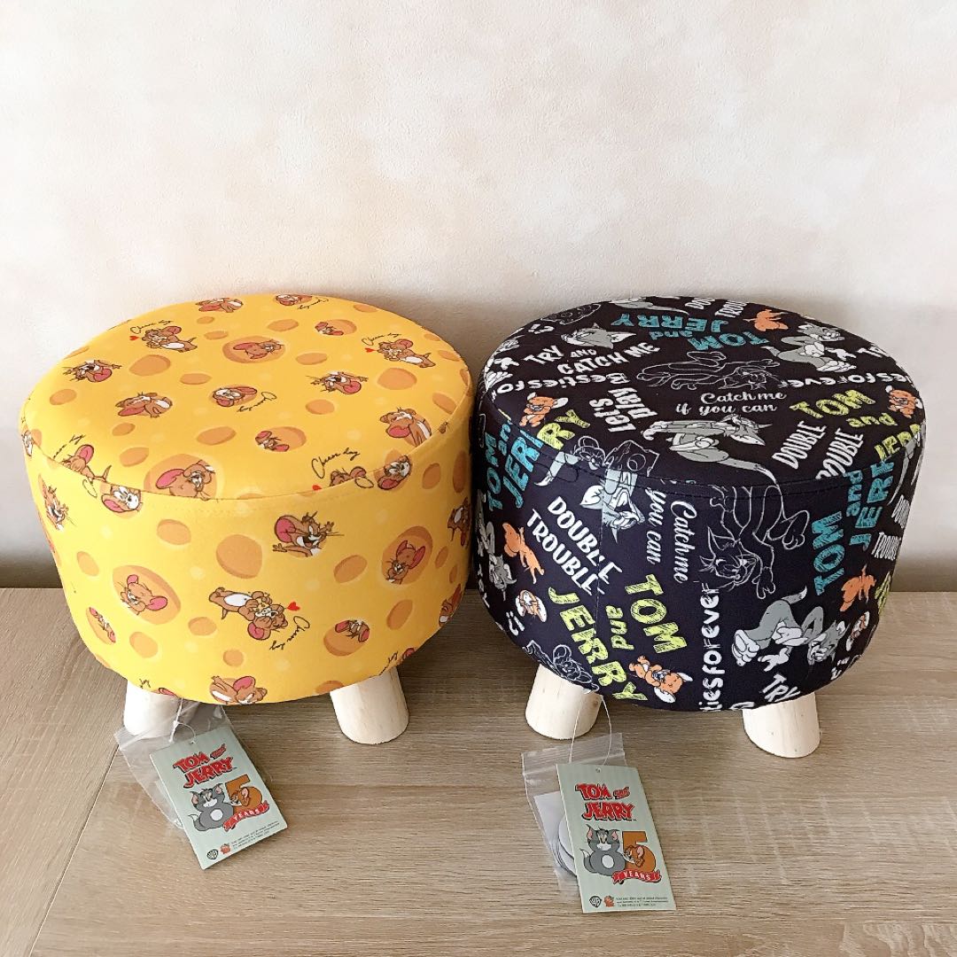トムとジェリー くつろぎ スツール 2種類セット 新品未使用 プライズ