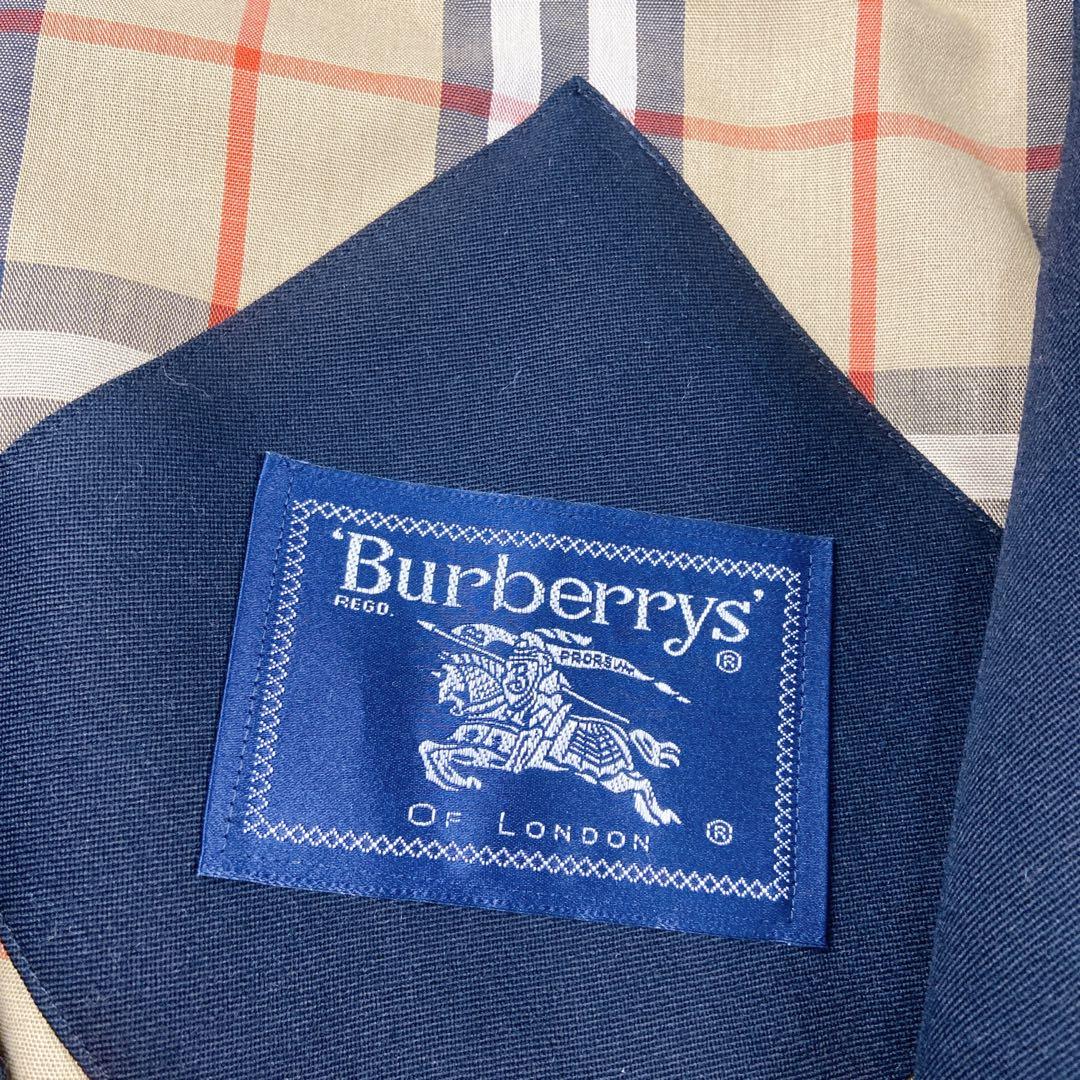 極美品 本国製 バーバリー LL ウールライナー トレンチコート ノバ