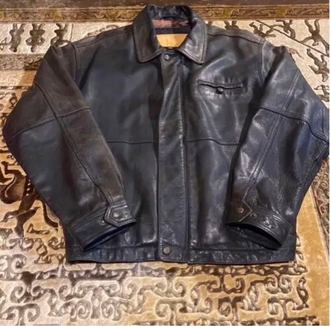 極レア ティンバーランド 革ジャン レザージャケット 90's - メルカリ