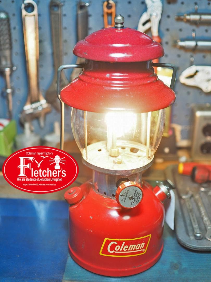 1955年12月 コールマン 200A ランタン（イエローボーダー） u23 - メルカリ