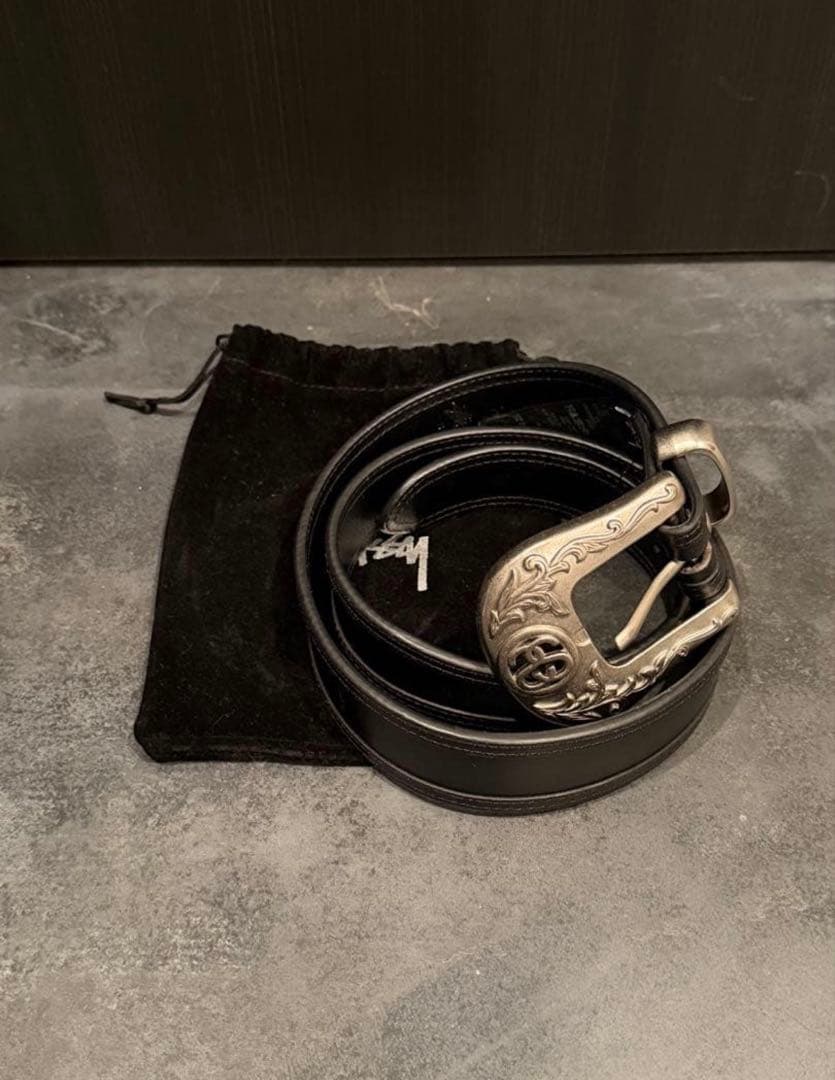 ケンタウロス健太着用stussy SS-LINK COWBOY BELT 黒 M - メルカリ