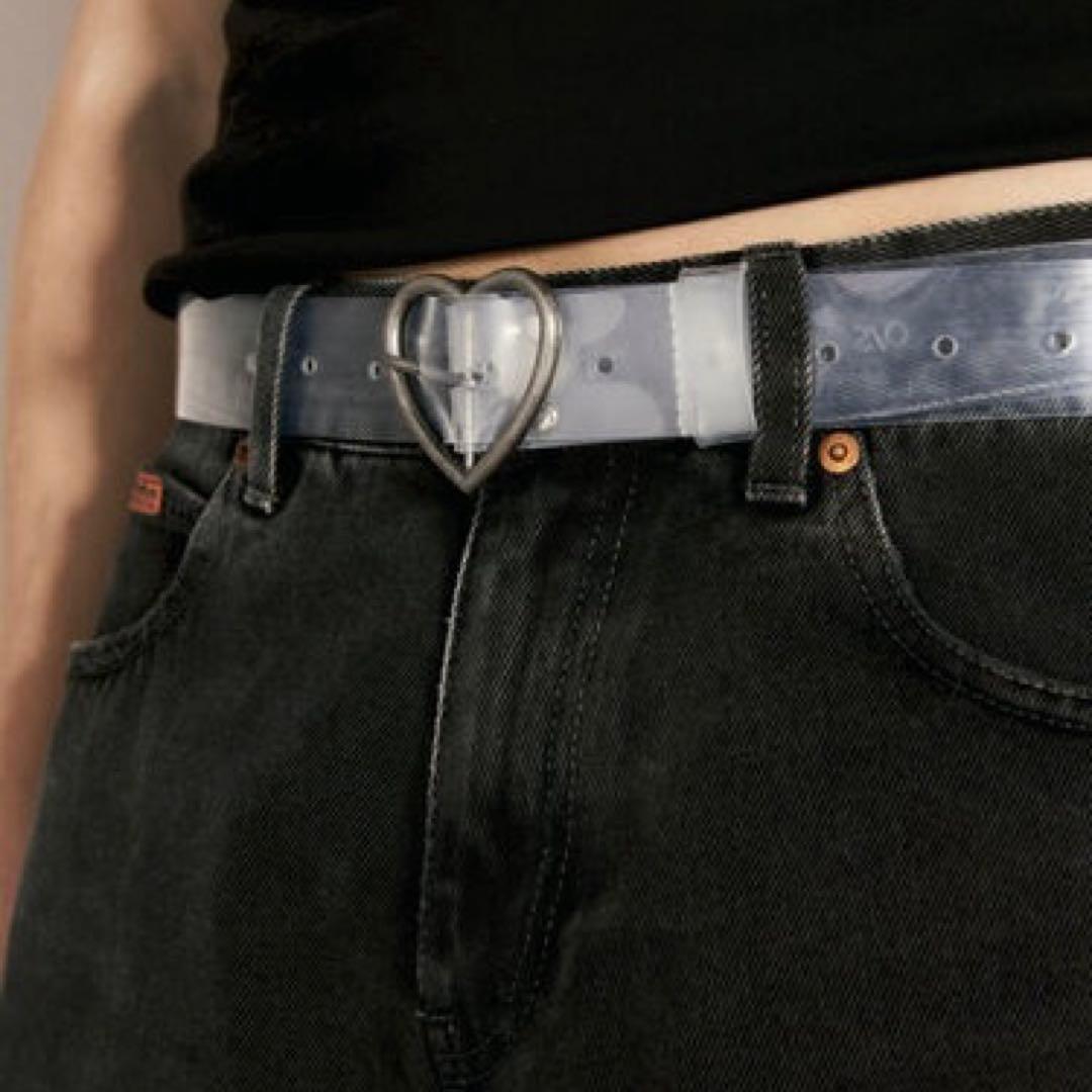 新品タグ付き　martine rose charm belt Martine Rose Men's' Charm Belt in Clear | LN-CC®