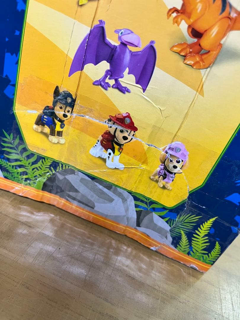 パウパトロール ディノレスキュー ディノパトローラー 電動チームビークル