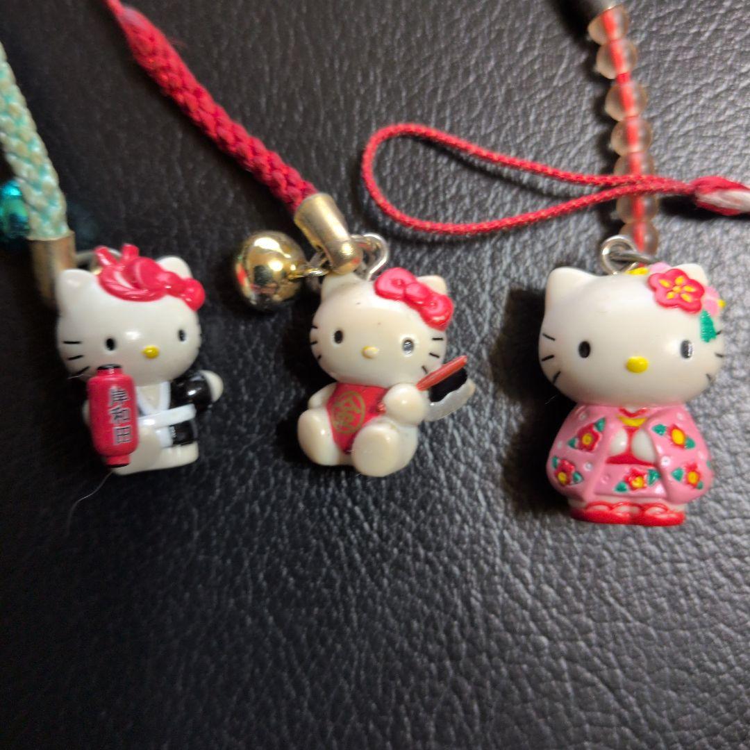 ハローキティ キーホルダー 根付け 5個セット - メルカリ