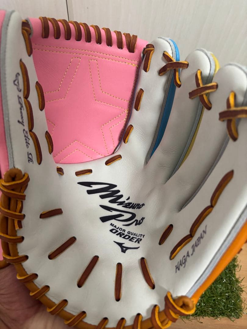 日本製 波賀ジャパン 今中モデル ミズノプロ ダイバーシティブルー