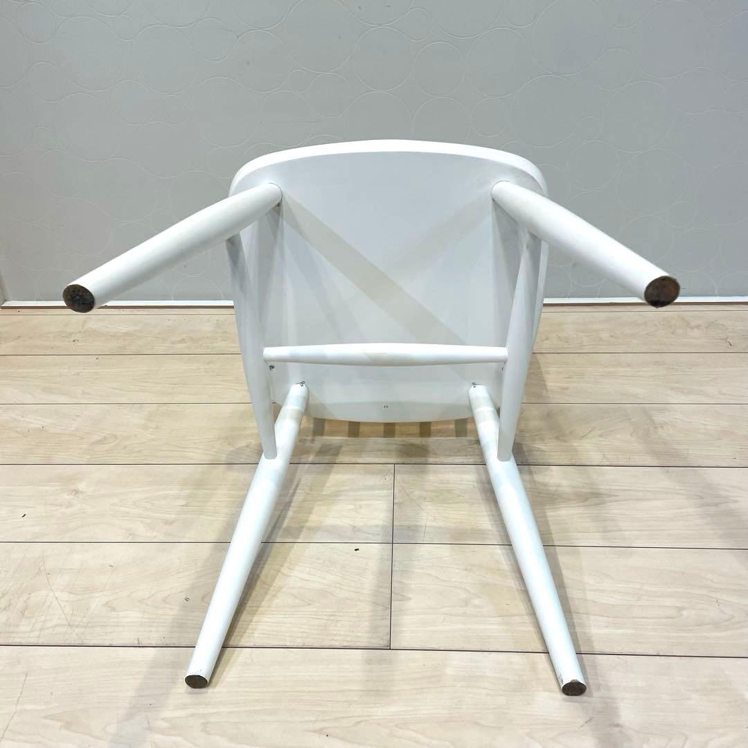 MOMO NATURAL】 ウィンザーチェア 北欧 ダイニングチェア 椅子 白の