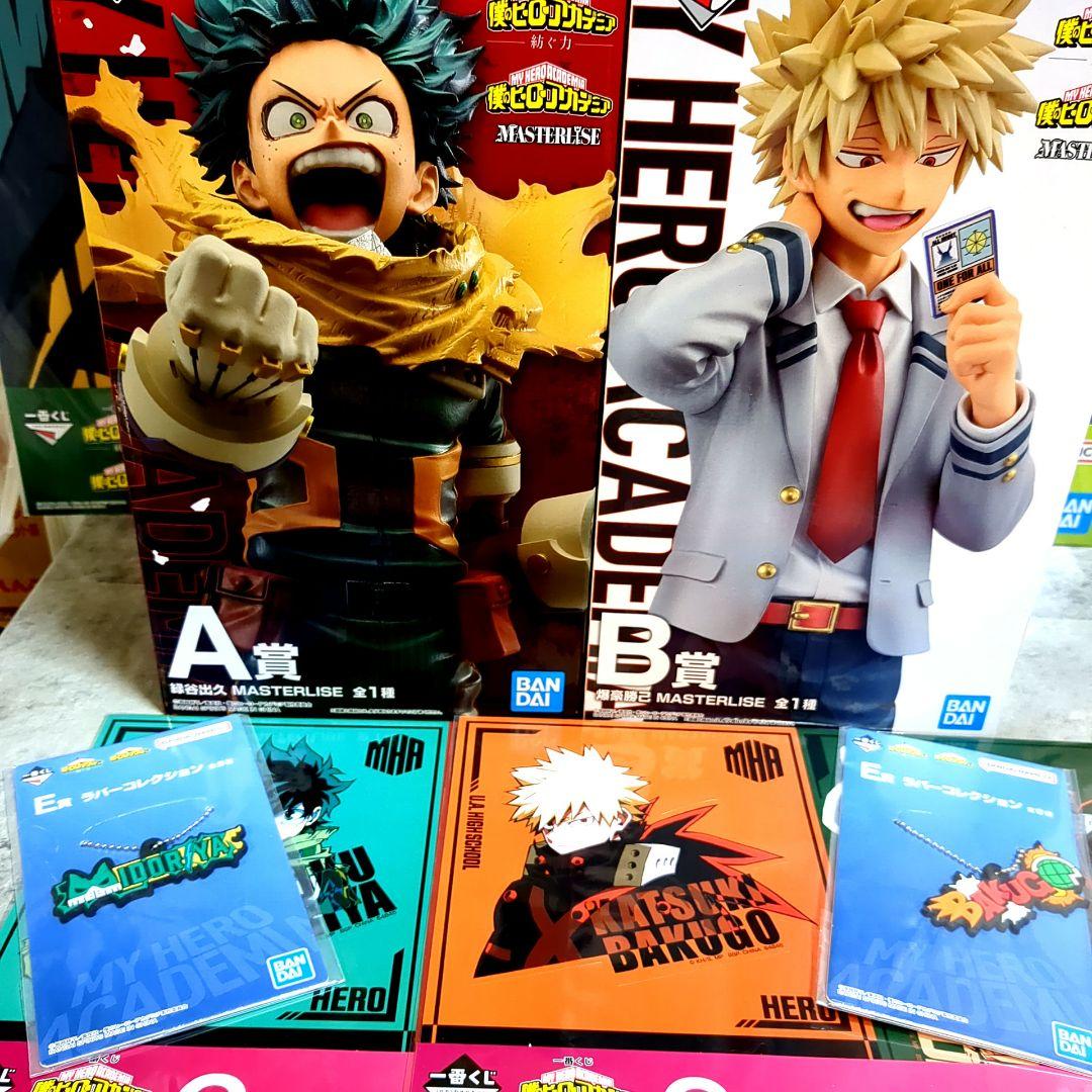 一番くじ ☆ヒロアカ☆紡ぐ力 A賞緑谷出久B 賞爆豪勝己 - メルカリ