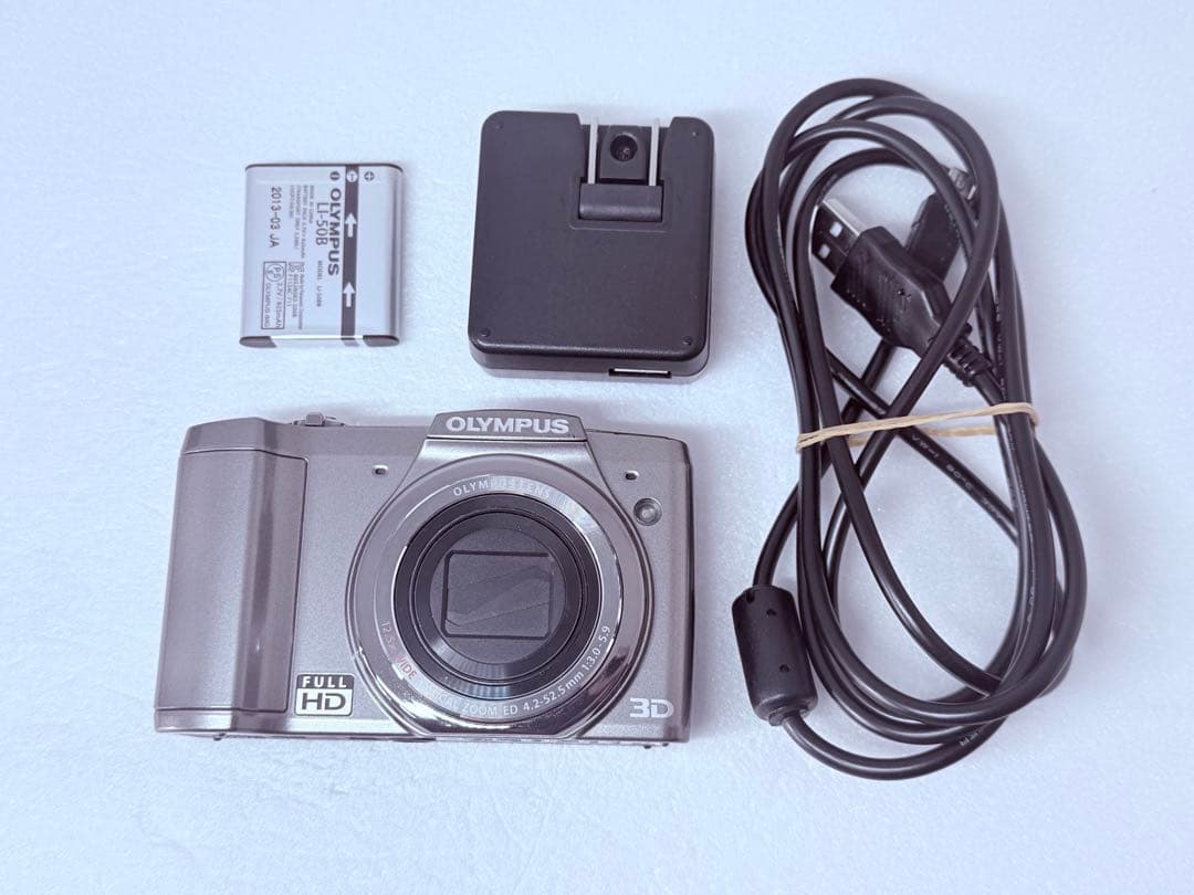 OLYMPUS SZ-20 シルバー 動作確認済 コンデジ FULL HD 3D Amazon | OLYMPUS デジタルカメラ SZ-20 シルバー 1600万画素 光学12.5