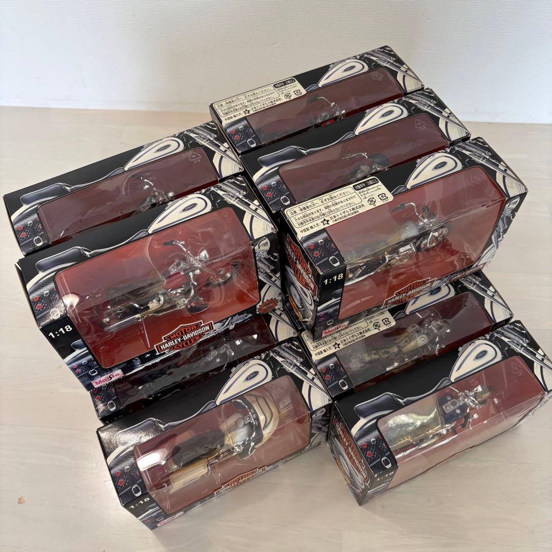 HARLY-DAVIDSON 1/18 ダイキャスト 14台セット
