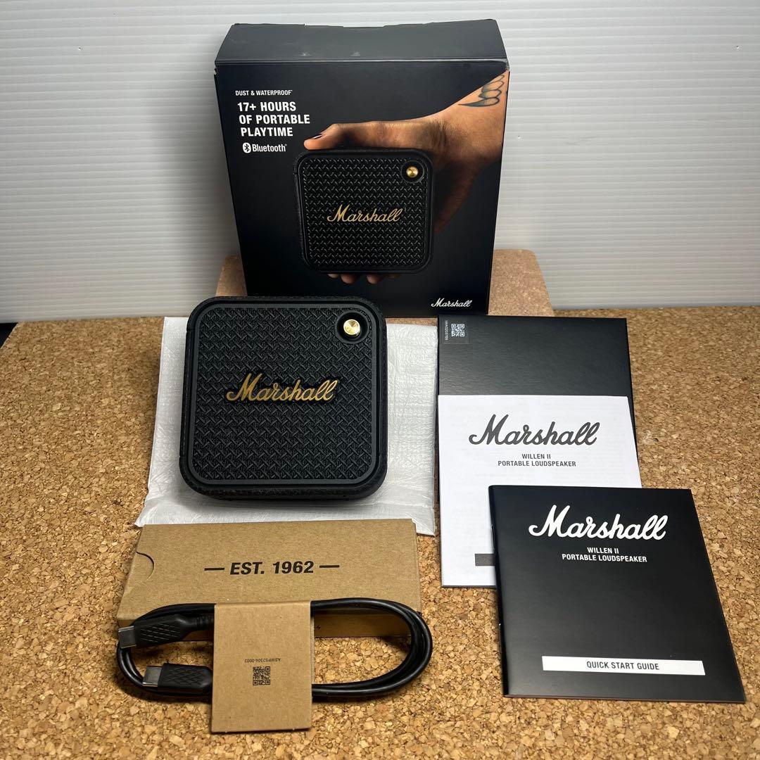 美品】Marshall WILLEN Ⅱワイヤレススピーカー