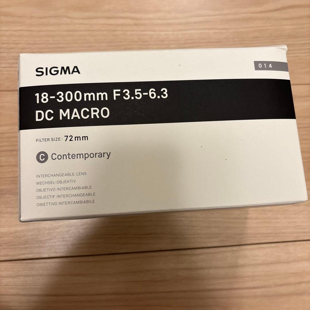 SIGMA 18-300mm F3.5-6.3 DC MACRO キャノン