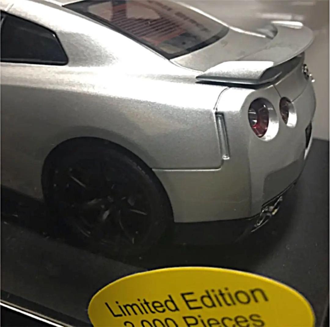 オートアート 1/18 日産GTR シルバー マットブラックホイール レア