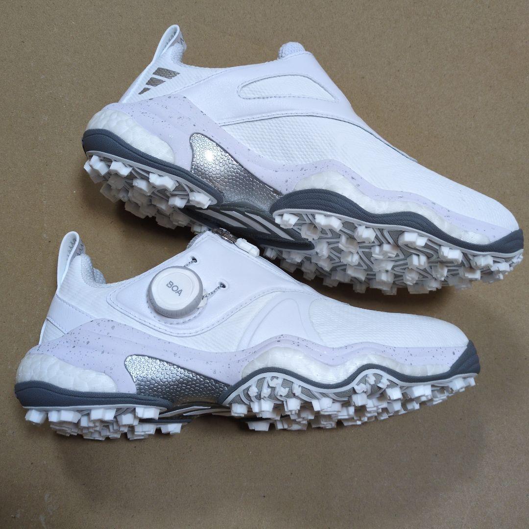 アディダス ゴルフシューズ 23.0cm ホワイト