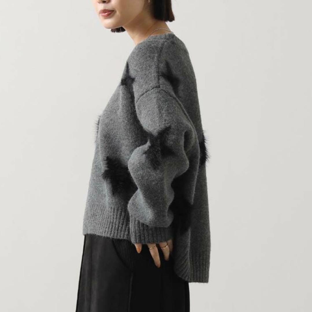 グレディブリリアン Greedy Brillian 星柄 ニット - メルカリ