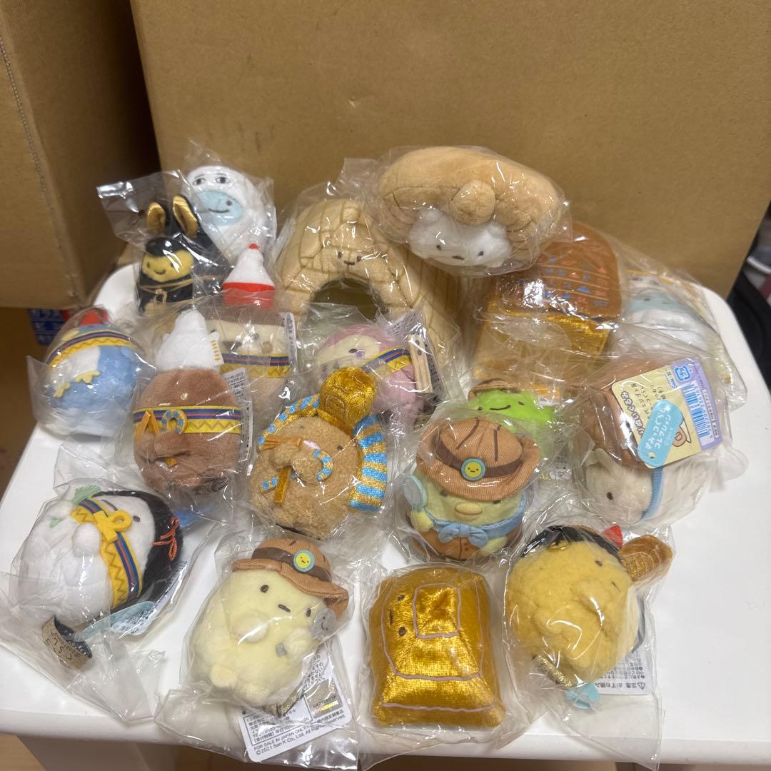 すみっコぐらし　コラボ　てのりぬいぐるみ 17点 すみっコぐらし - 【限定】映画 すみっコぐらし てのりぬいぐるみ