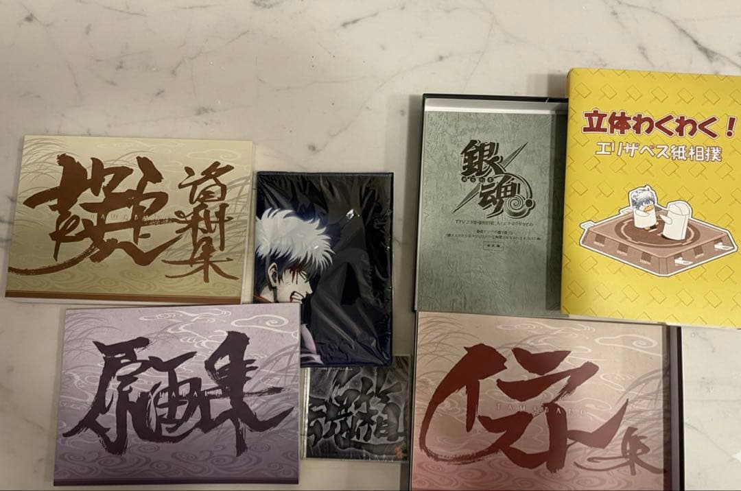 銀魂　魂箱　設定資料付き