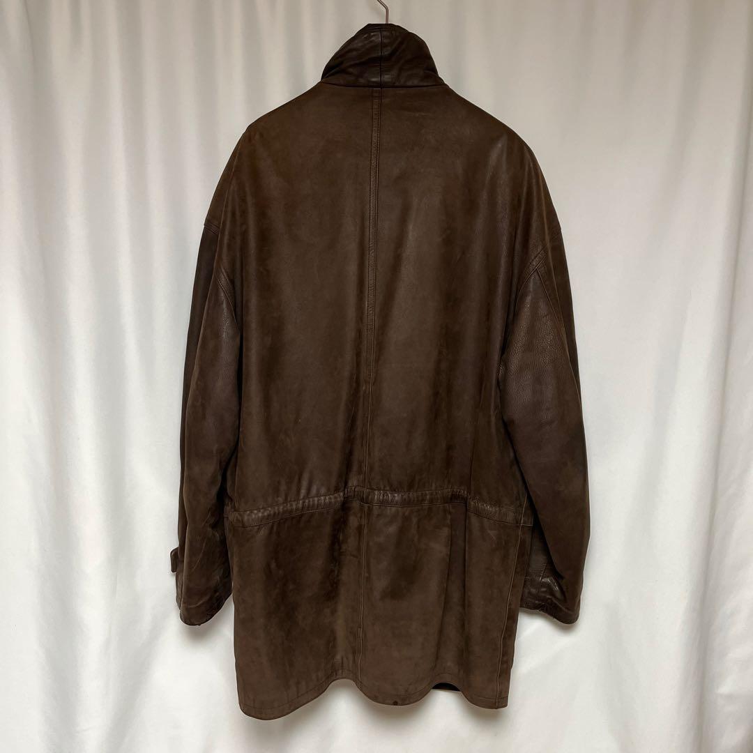 SERAPHIN セラファン レザー M-65 ジャケット コート 52 鹿革 - メルカリ