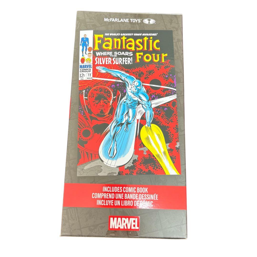 【値下不可】マクファーレン・トイズ「シルバーサーファー」シーン・フィギュア