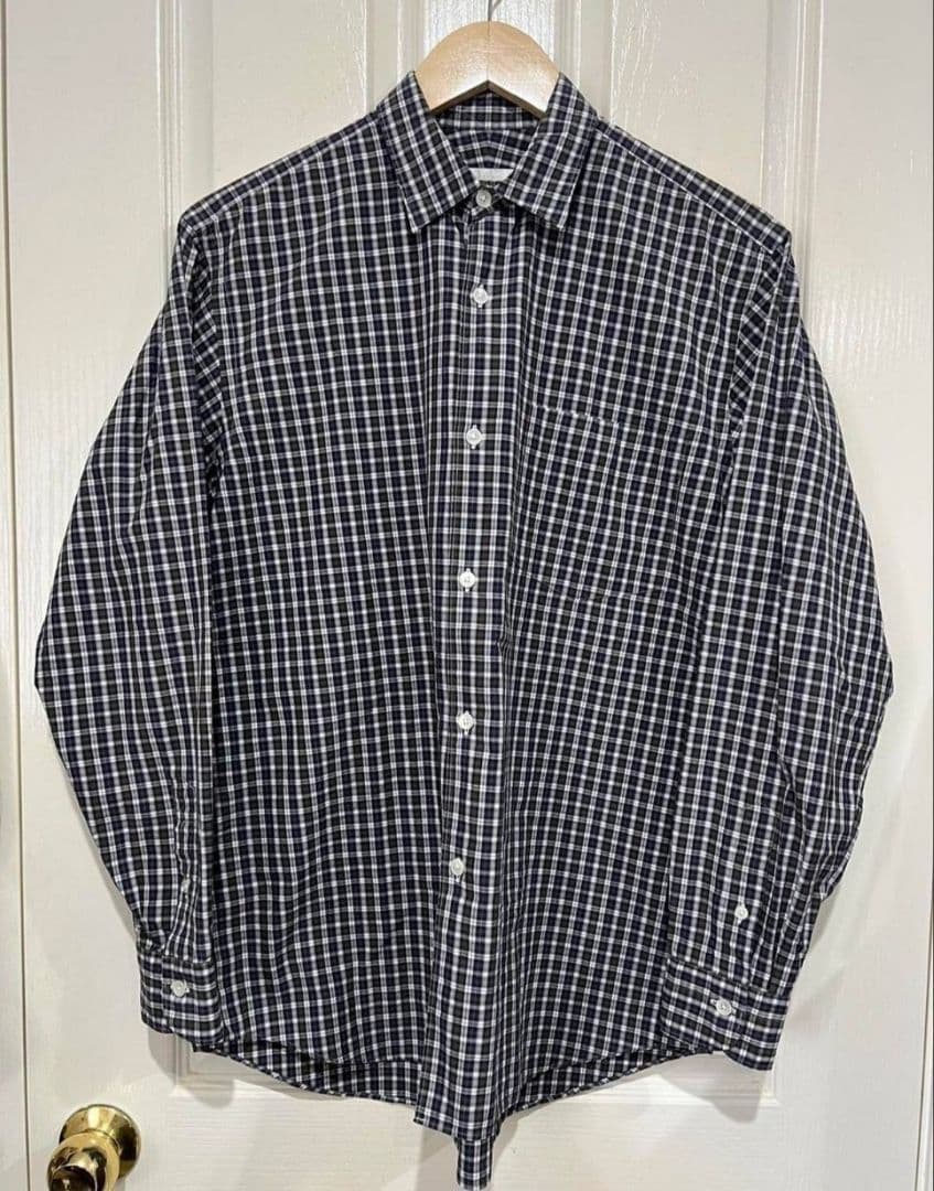 COMOLI 19ss限定 タータンチェックシャツ size 3 - メルカリ