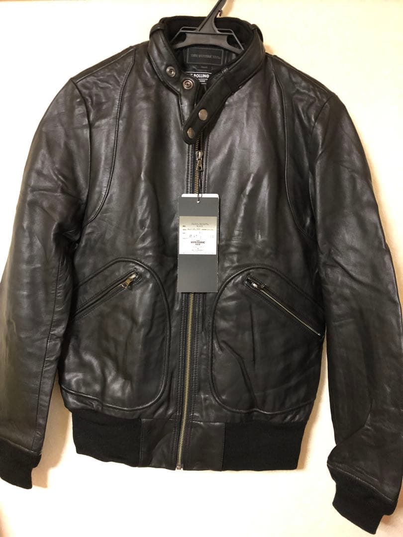 キムタク着【新品】ヒステリックグラマー×ローリングストーンズレザー