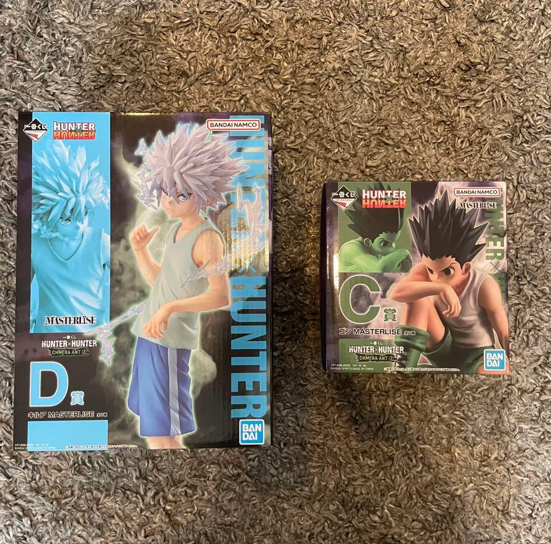 HUNTER HUNTER ハンターハンター 一番くじ D賞 キルア C賞 ゴン - メルカリ