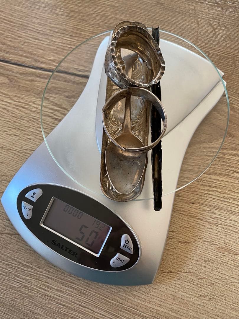 イギリスアンティークシルバー スクラップ用 純銀 - メルカリ