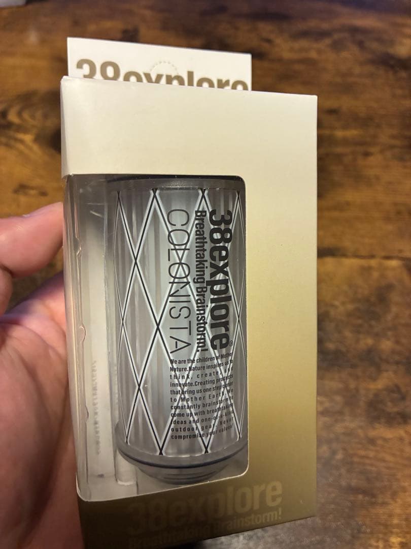 COLONISTA 38 exploreコラボ スケルトン 4点セット - ライト・ランタン