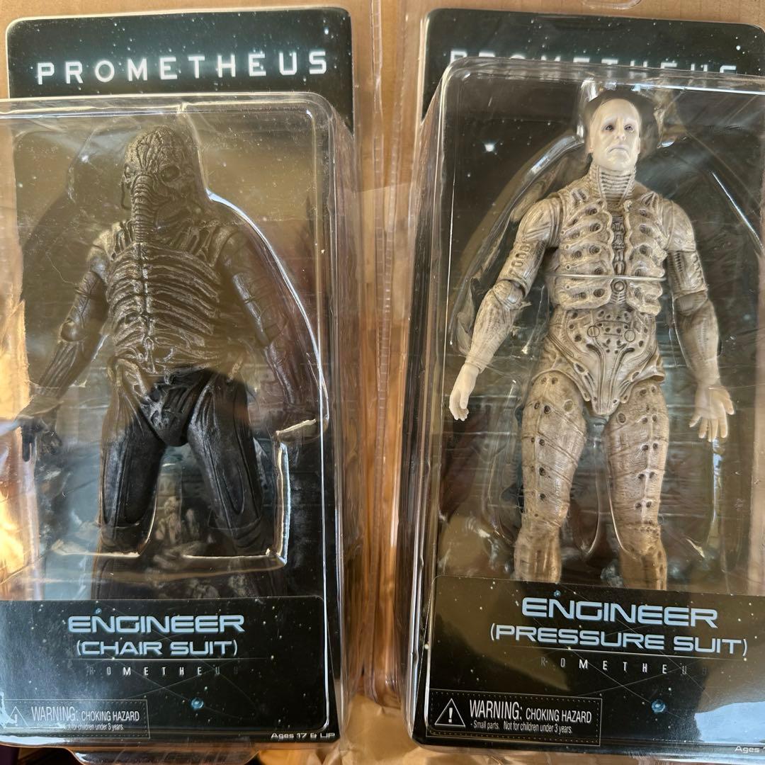 ネカ プロメテウス エンジニア 7インチフィギュア新品2体セットコヴェ