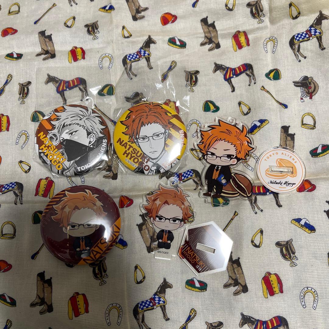 東京エイリアンズ 兵吾夏希 缶バッジ アクスタ セット - メルカリ